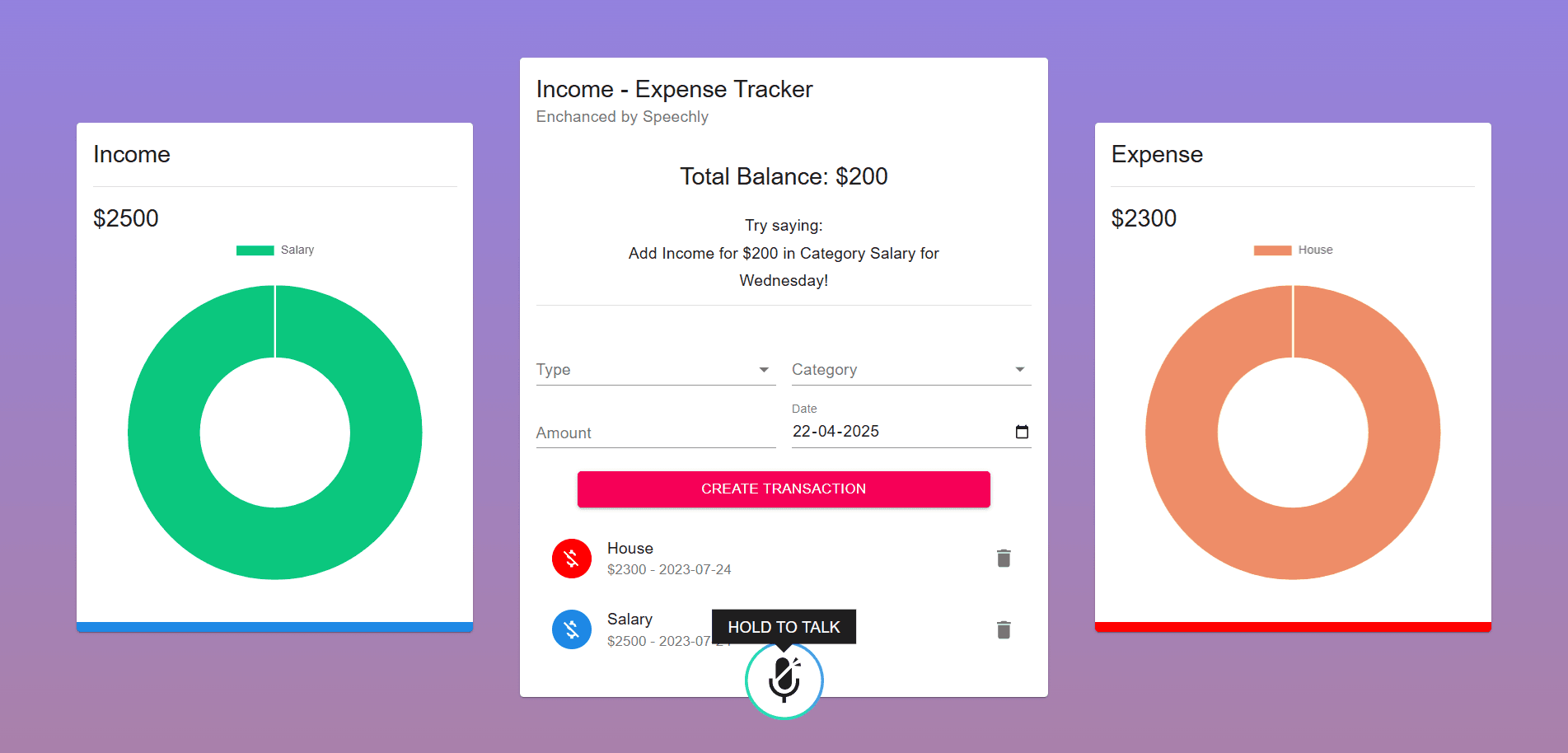 Income-Expense Tracker preview